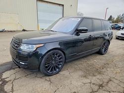 Land Rover salvage cars for sale: 2017 Land Rover Range Rover Supercharged