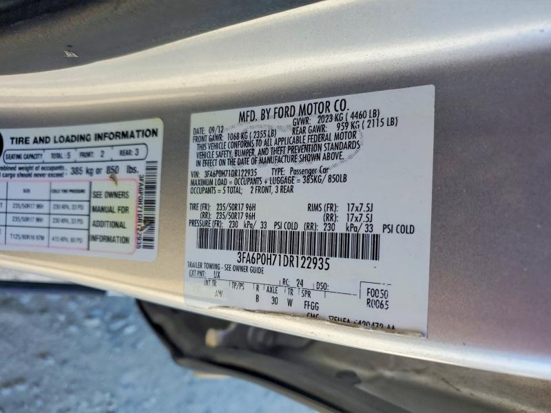 2013 Ford Fusion se