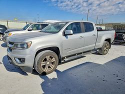 Chevrolet Vehiculos salvage en venta: 2017 Chevrolet Colorado lt