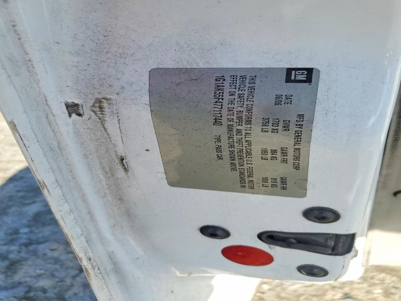 2007 Chevrolet Cobalt ls