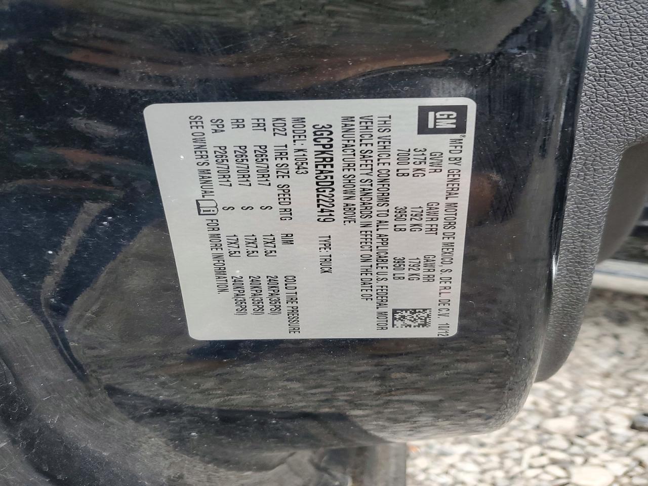 2013 Chevrolet Silverado K1500 ls