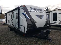 Salvage trucks for sale at Spanaway, WA auction: 2018 Crrv 2018 Shadow Cruiser ID280QBS Camper