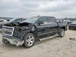 Salvage cars for sale from Copart Houston, TX: 2015 Chevrolet Silverado C1500 ltz