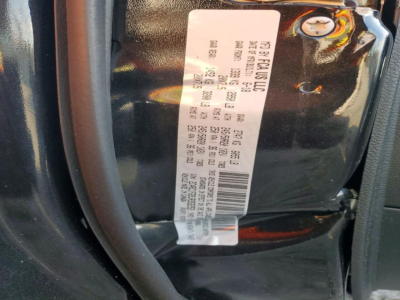 2018 Chrysler Pacifica Touring Plus