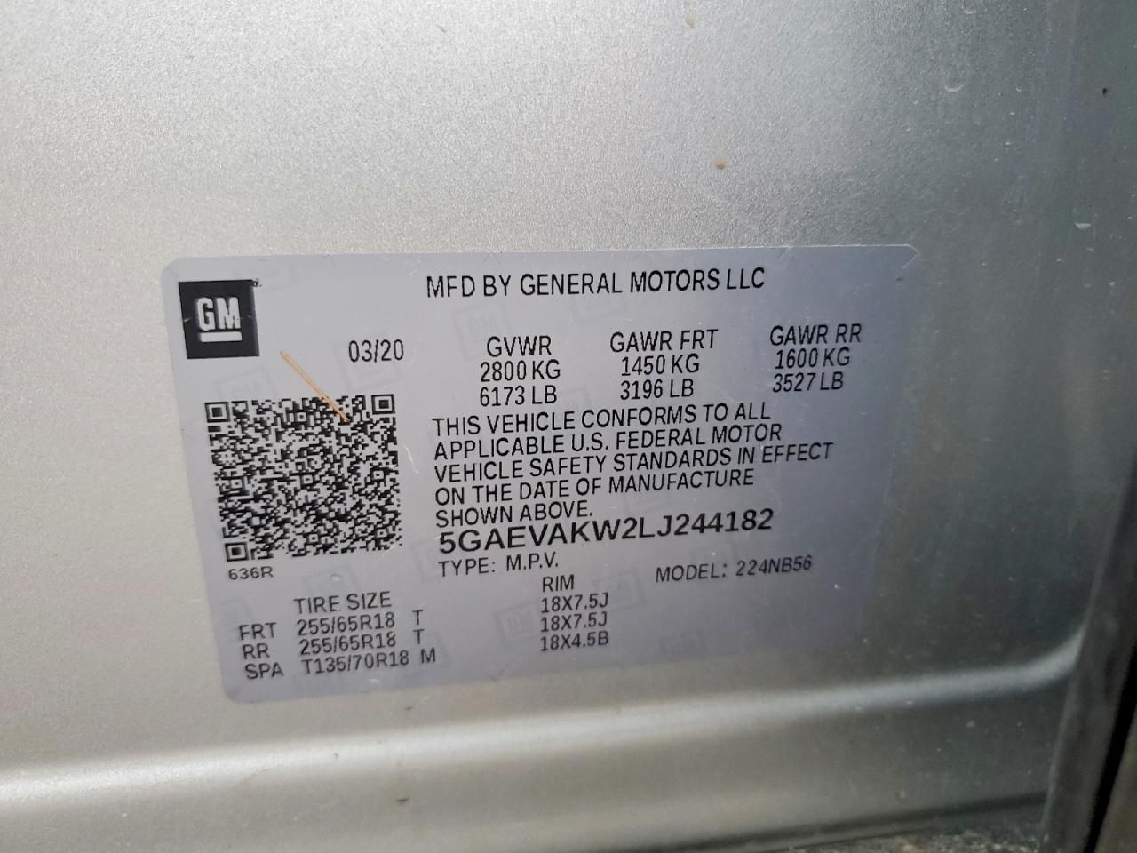 2020 Buick Enclave Essence