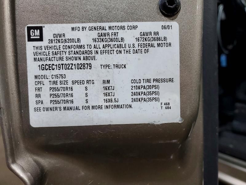 2002 Chevrolet Silverado C1500