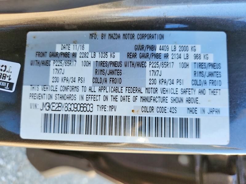 2016 Mazda Cx-5 Sport