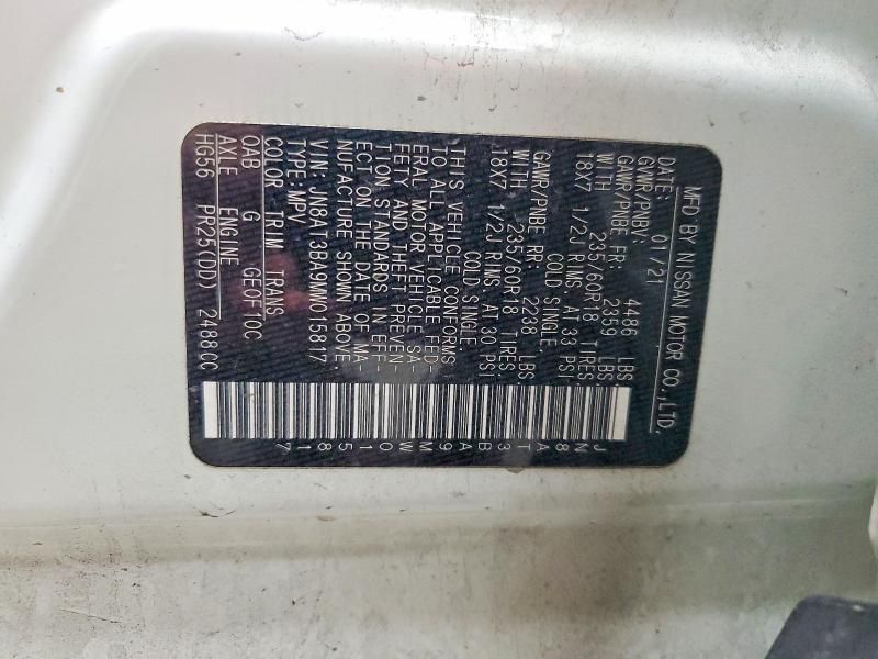 2021 Nissan Rogue sv