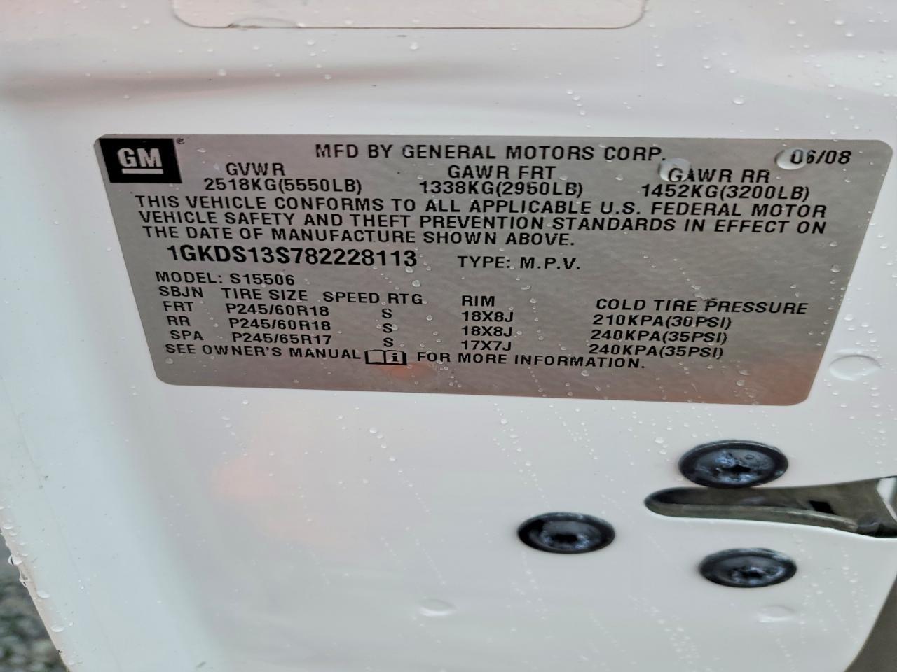 2008 GMC Envoy