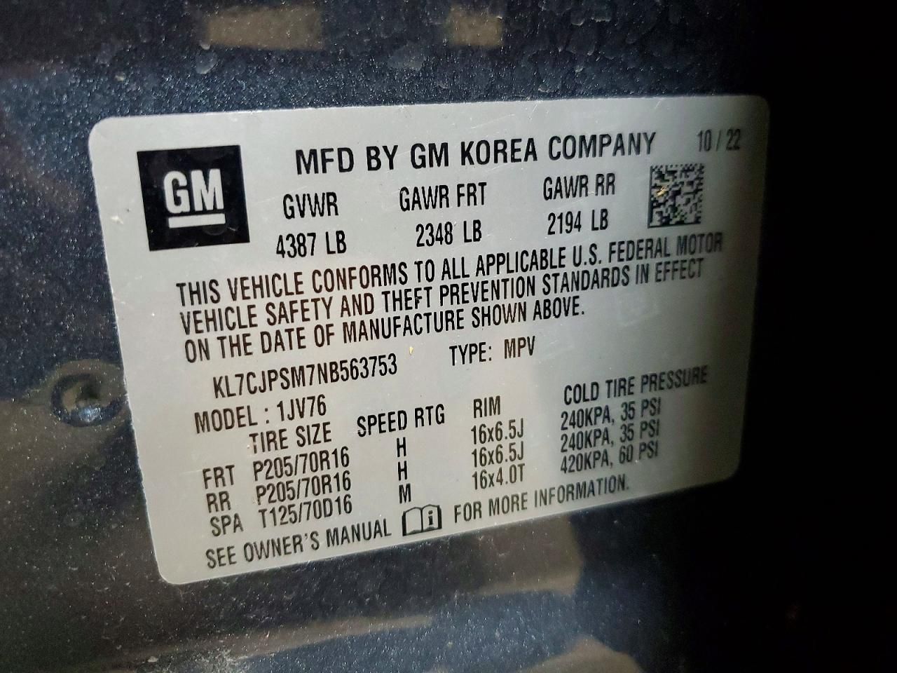 2022 Chevrolet Trax 1LT