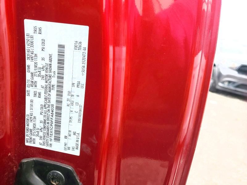 2015 Ford F150 Super cab