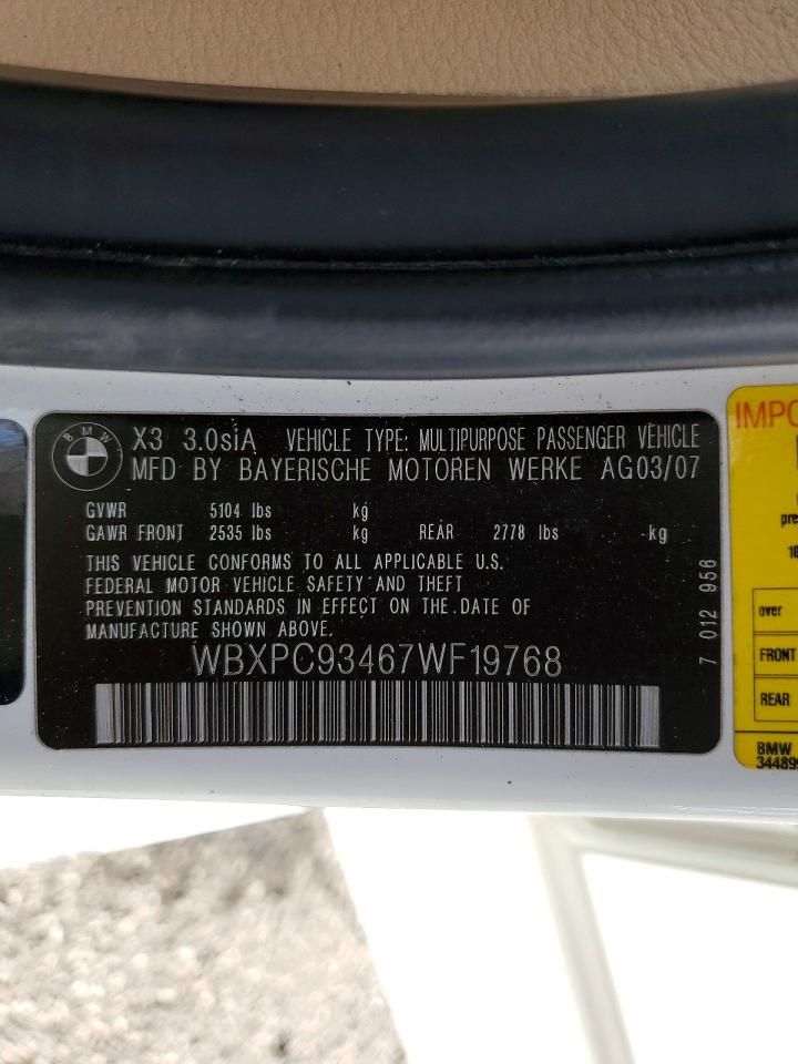 2007 Bmw Motorrad 2007 bmw Motorrad X3