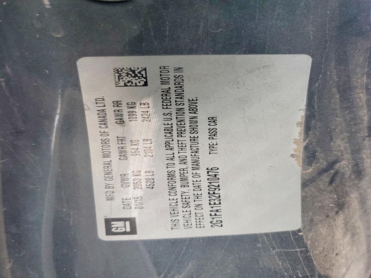 2015 Chevrolet Camaro ls