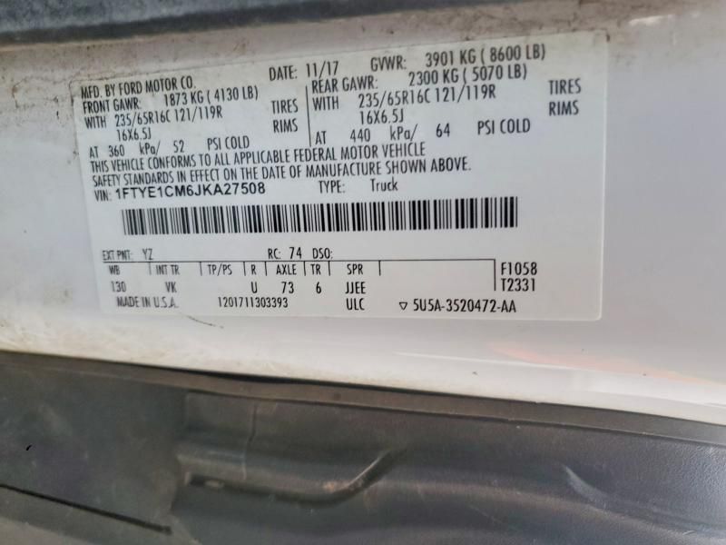 2018 Ford Transit T-150 Delivery Van