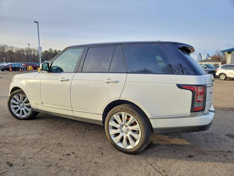 2016 Land Rover Range Rover Supercharged