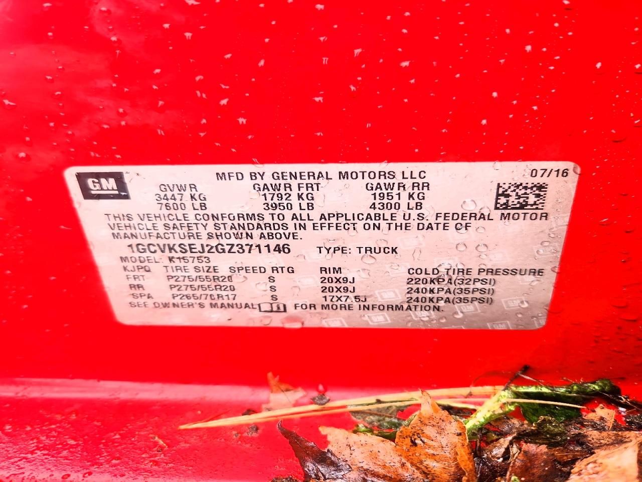 2016 Chevrolet Silverado K1500 ltz