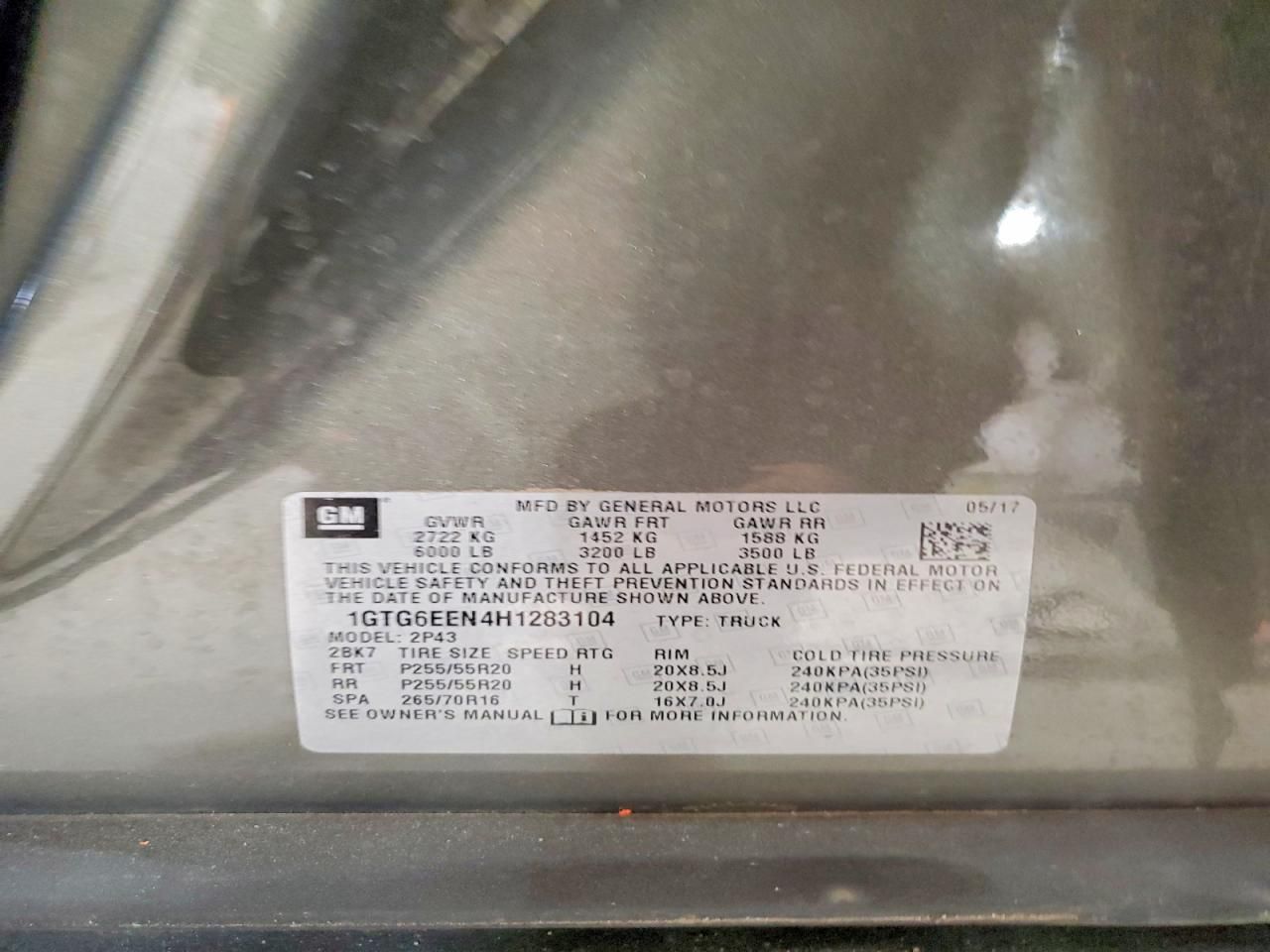 2017 GMC Canyon Denali