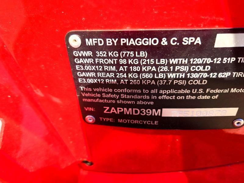 2023 Vespa GTS/SEI Giorni 300