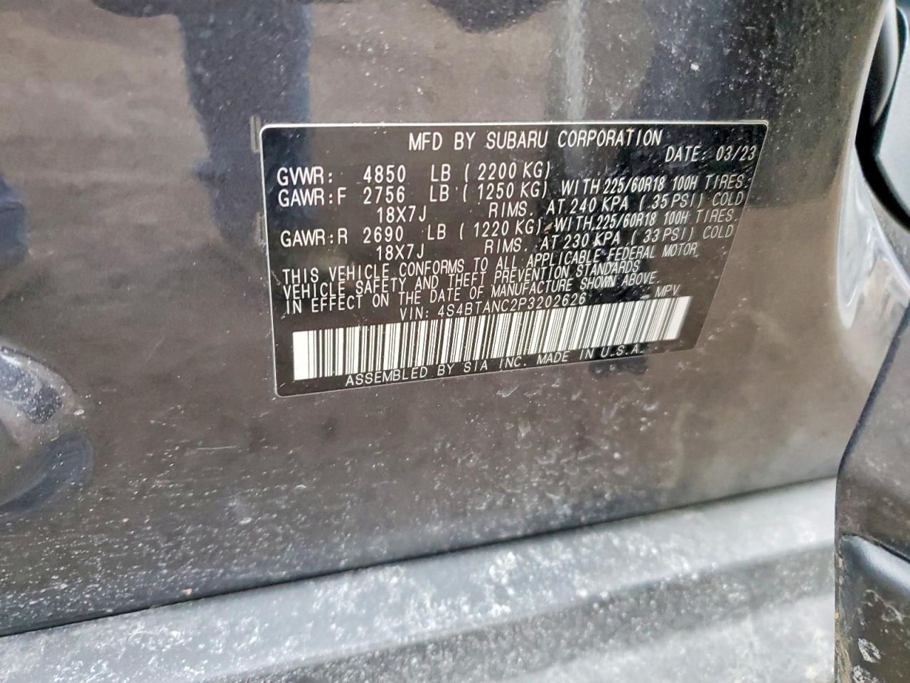 2023 Subaru Outback Limited