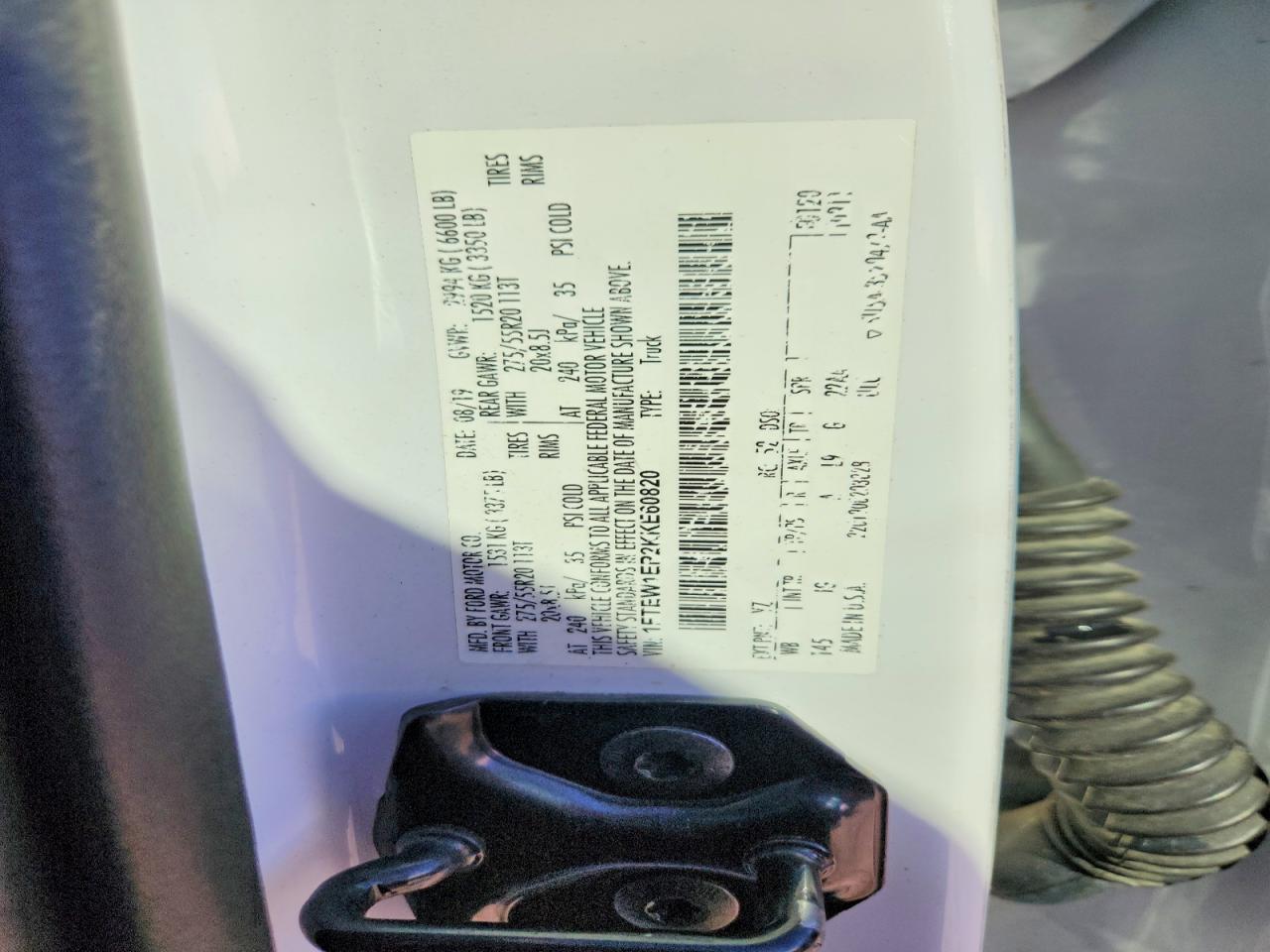 2019 Ford F150 Supercrew