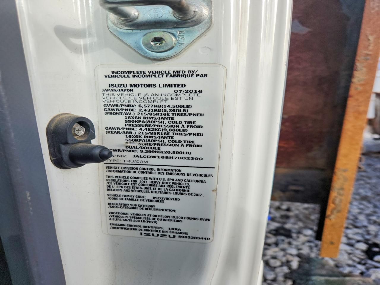 2017 Chevrolet 4500HD