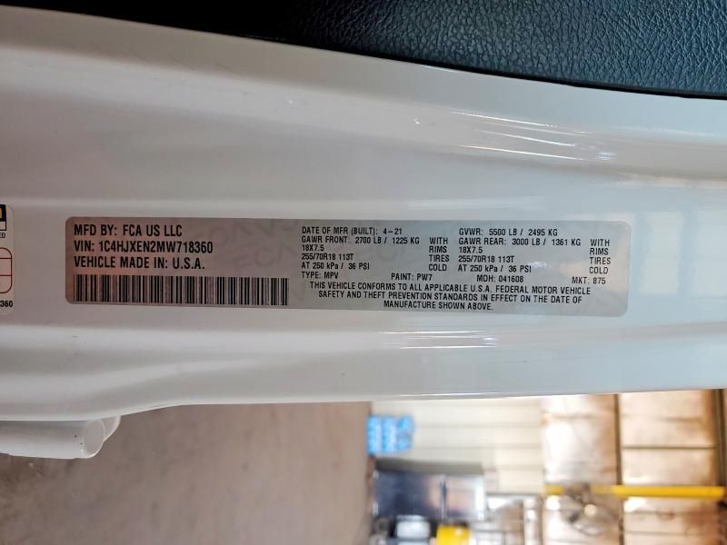 2021 Jeep Wrangler Unlimited Sahara