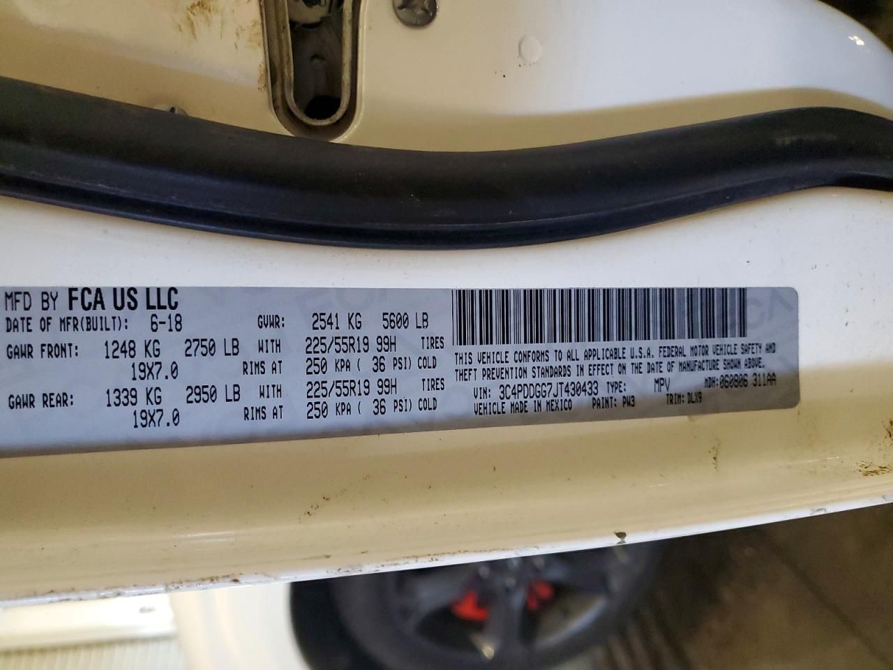 2018 Dodge Journey Crossroad