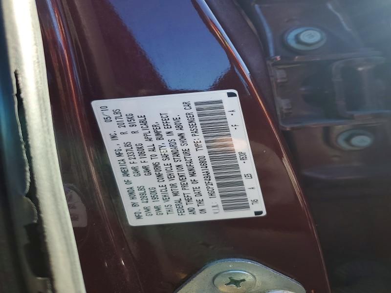 2010 Honda Accord lxp