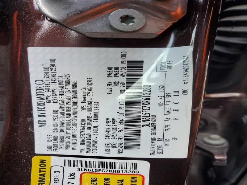 2019 Lincoln Mkz Reserve ii