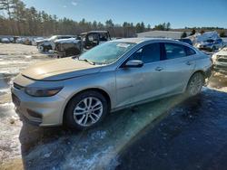 Chevrolet salvage cars for sale: 2016 Chevrolet Malibu lt