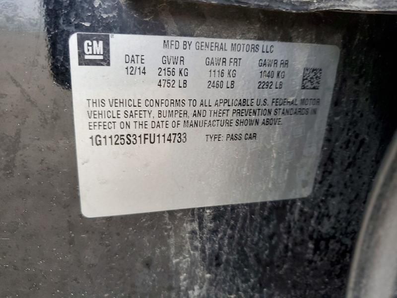 2015 Chevrolet Impala lt