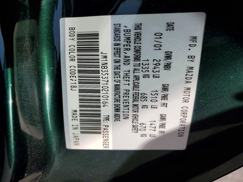 2001 Mazda Mx-5 Miata Base