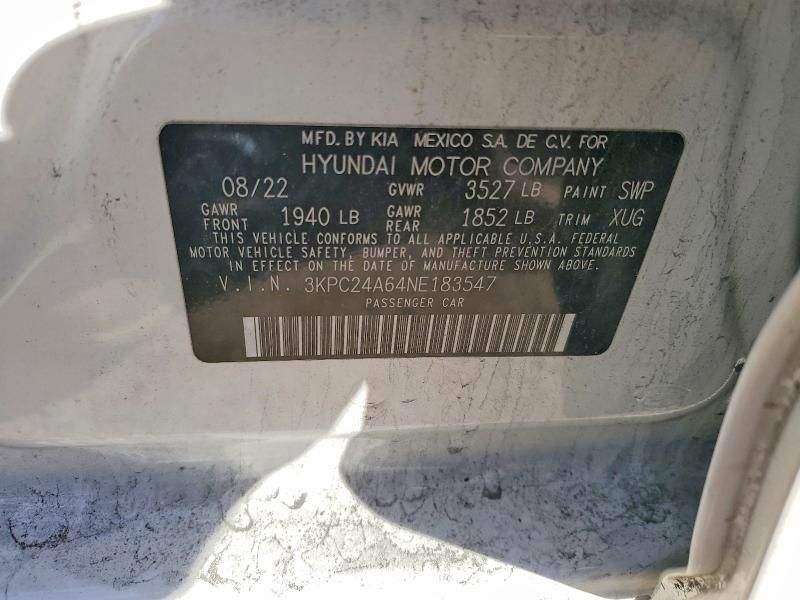 2022 Hyundai Accent se