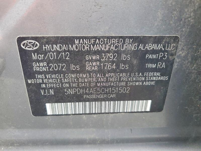 2012 Hyundai Elantra