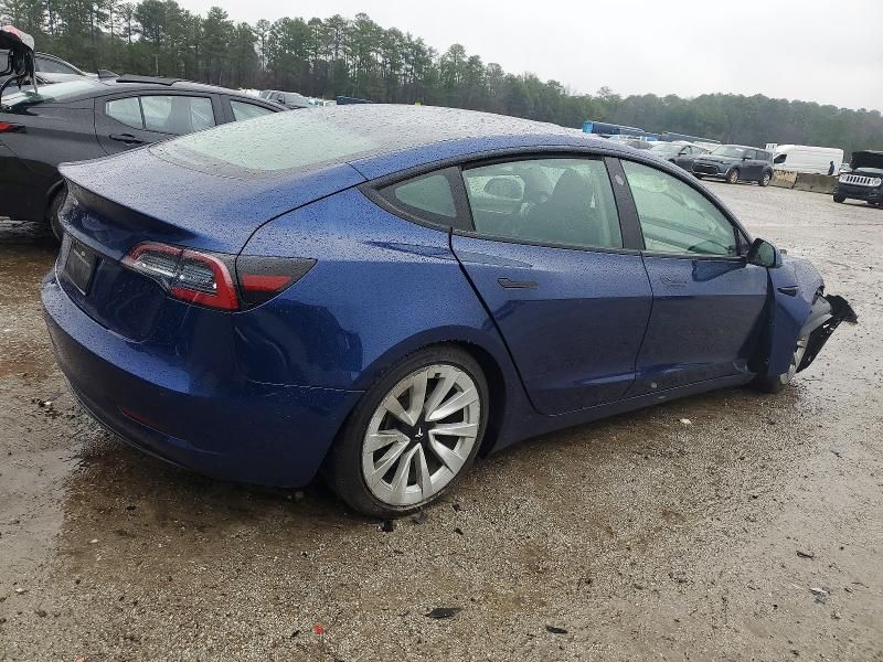 2022 Tesla Model 3