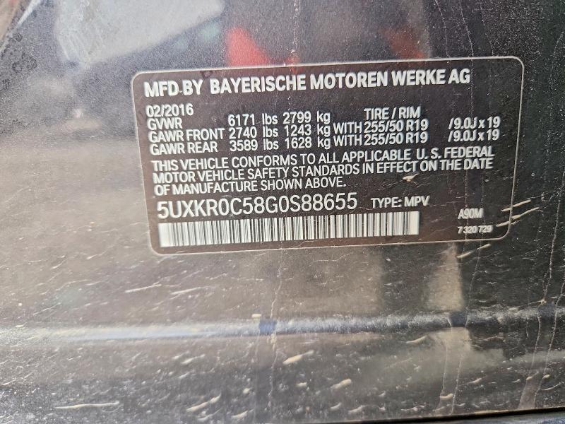 2016 BMW X5 Xdrive35i