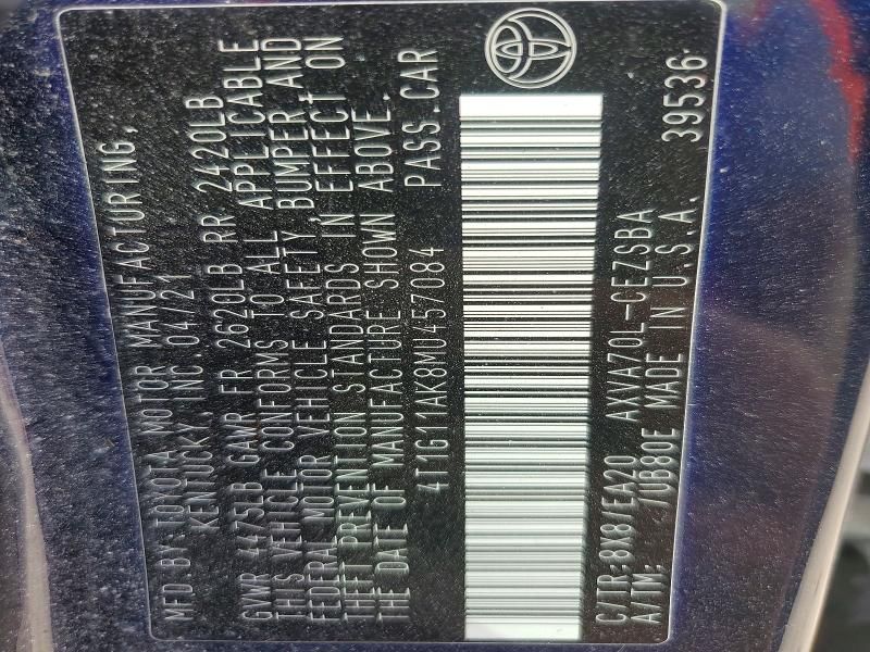 2021 Toyota Camry se