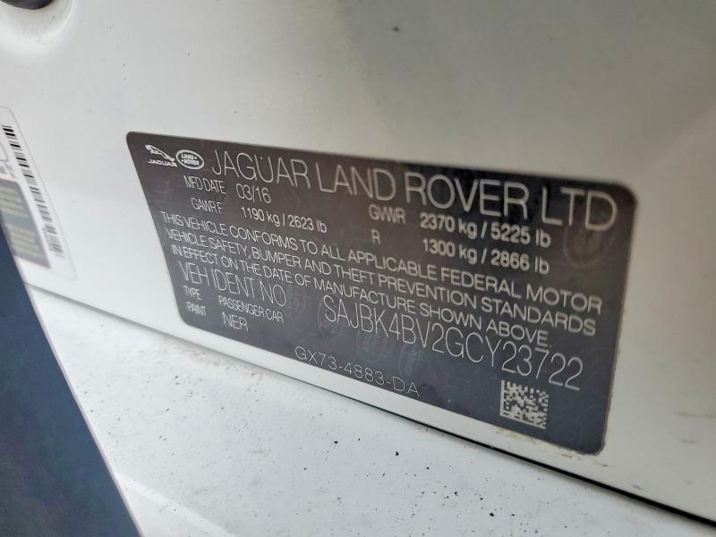 2016 Jaguar Xf Prestige