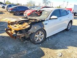 KIA salvage cars for sale: 2018 KIA Optima lx