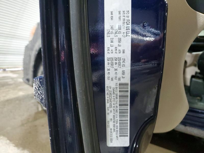 2017 Dodge Grand Caravan sxt