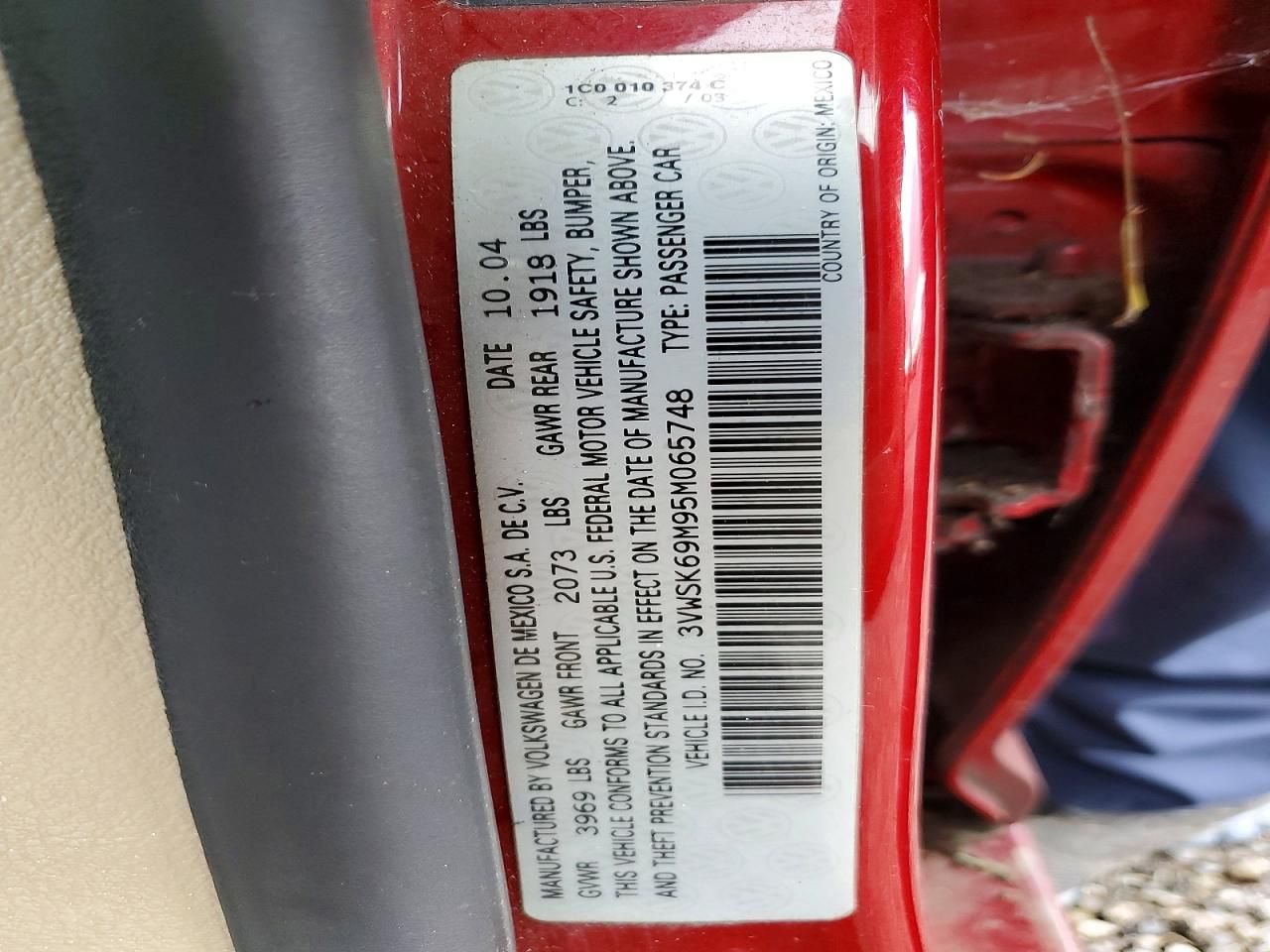 2005 Volkswagen Jetta gls