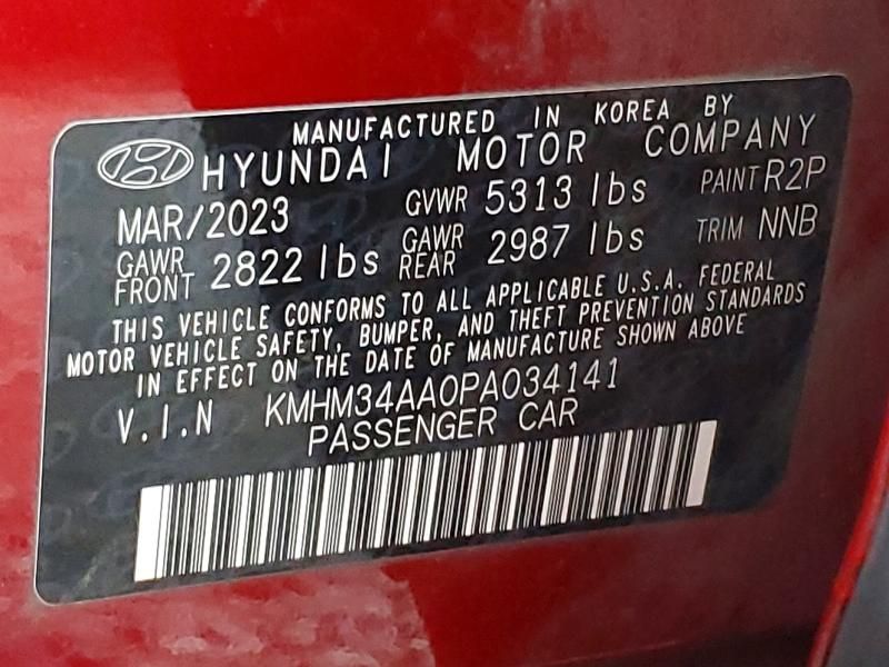 2023 Hyundai Ioniq 6 sel