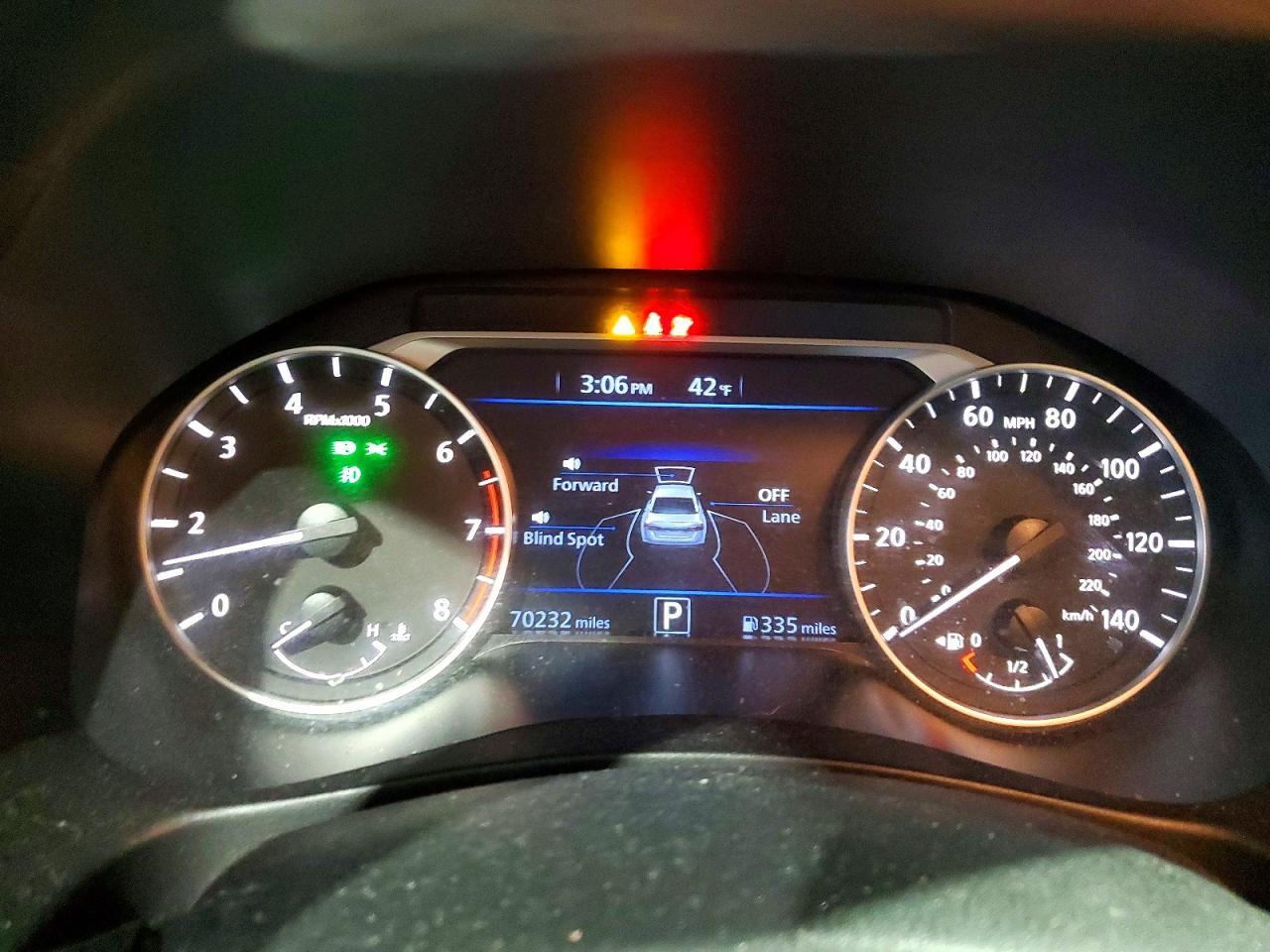 2020 Nissan Altima 2.5 sv