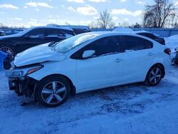 Salvage cars for sale from Copart London, ON: 2018 KIA Forte lx