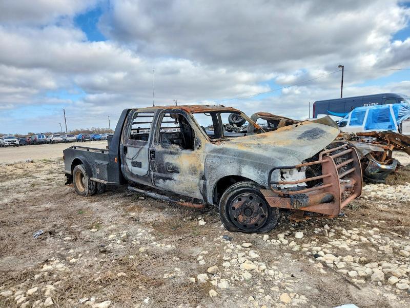 2002 Ford F550 Super Duty Flatbed Truck