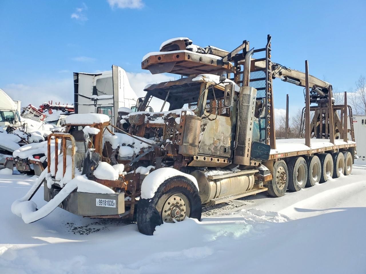 2005 Western Star 2005 Westenstar Convention-Flat BED Truck