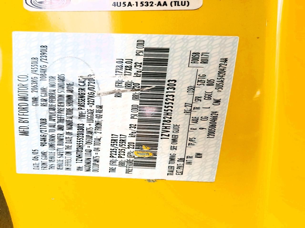 2005 Ford Mustang gt