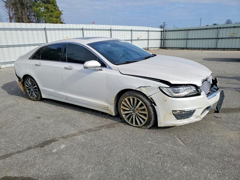 2018 Lincoln Mkz Select