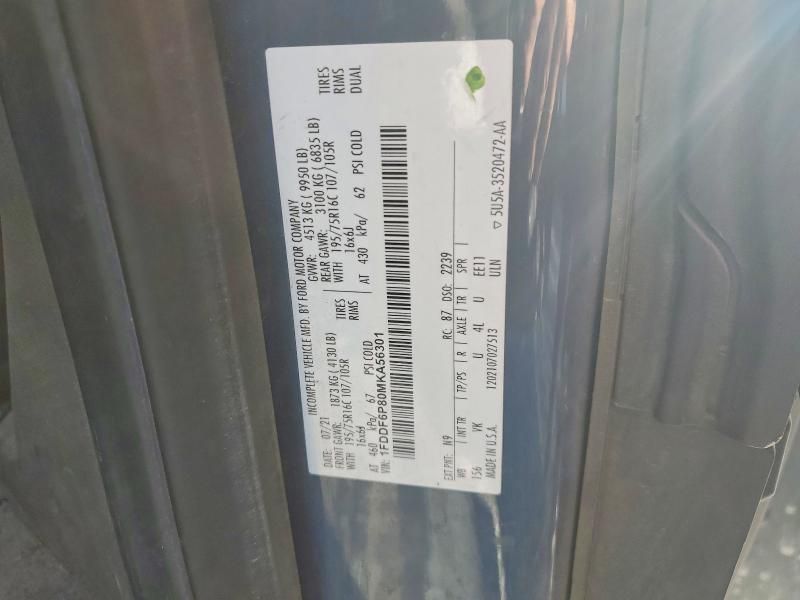 2021 Ford Transit T-350 Delivery Truck