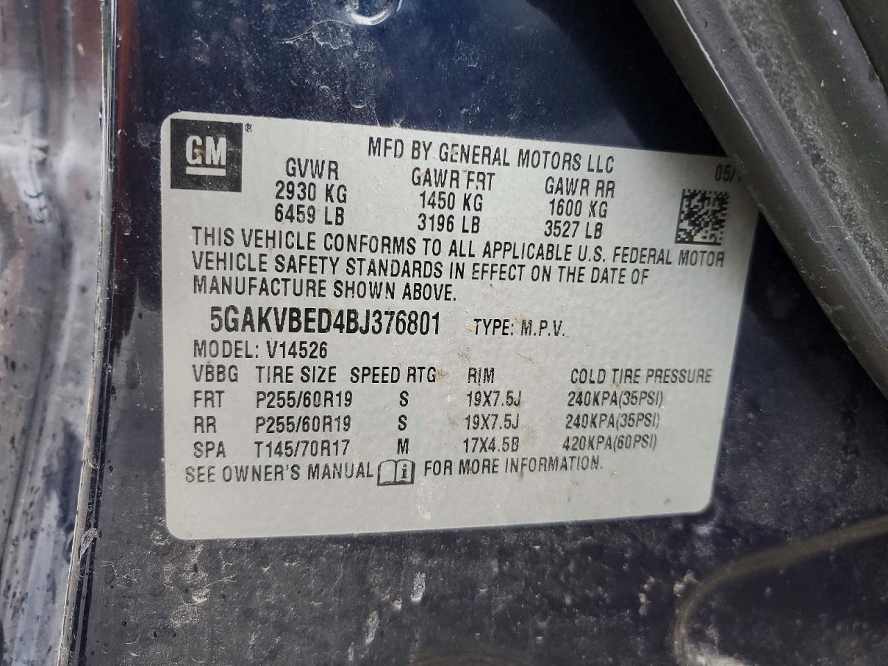 2011 Buick Enclave cxl